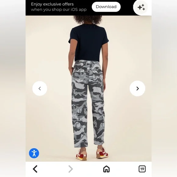 Ashton High Rise Barrel Leg, Exclusive - Picture 2 of 8